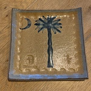 Charleston, SC Pottery Tray 6 x 6”